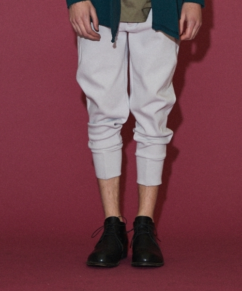 OURET（オーレット）の「硫化染ドビーストレッチ リブジョッパーズパンツ（その他パンツ・メンズ・ホワイト系その他/ブラック/グリーン系その他・1/2/3）」の20枚目の写真