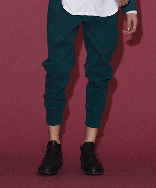 OURET（オーレット）の「硫化染ドビーストレッチ リブジョッパーズパンツ（その他パンツ・メンズ・ホワイト系その他/ブラック/グリーン系その他・1/2/3）」の9枚目の写真