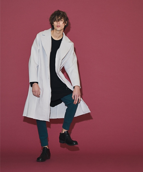 OURET（オーレット）の「硫化染ドビーストレッチ リブジョッパーズパンツ（その他パンツ・メンズ・ホワイト系その他/ブラック/グリーン系その他・1/2/3）」の10枚目の写真