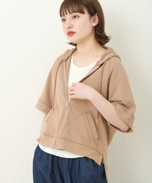 libelle more | 【Web限定】コットン100％半袖パーカー(パーカー)