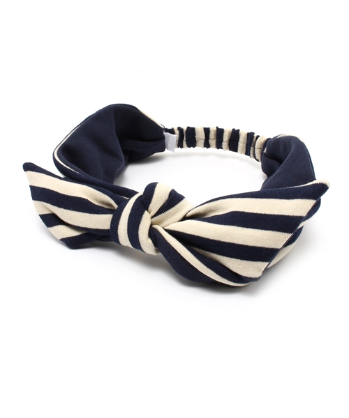 bpr BEAMS Women's（ビーピーアール　ビームス）の「【SWEET7月号掲載】BEAMS / リバーシブル ヘアバンド（ヘアバンド・レディース・レッド/ネイビー・ONE SIZE）」の7枚目の写真