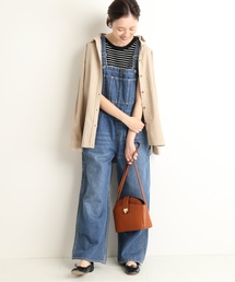 SLOBE IENA(�X���[�u�C�G�i)��LE DENIM BIG �I�[�o�[�I�[����(�T���y�b�g/�I�[�o�[�I�[��)