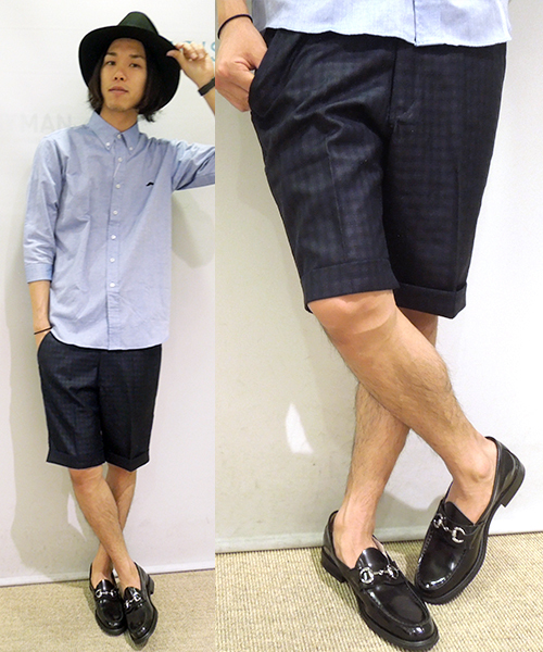 WHO'S WHO gallery(フーズフーギャラリー)の「【WEB限定価格】T/Rショーツ(その他パンツ・メンズ・ブラック/ベージュ/グレー/ネイビー・MEDIUM/LARGE)」の4枚目の写真
