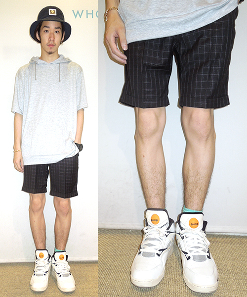 WHO'S WHO gallery(フーズフーギャラリー)の「【WEB限定価格】T/Rショーツ(その他パンツ・メンズ・ブラック/ベージュ/グレー/ネイビー・MEDIUM/LARGE)」の2枚目の写真