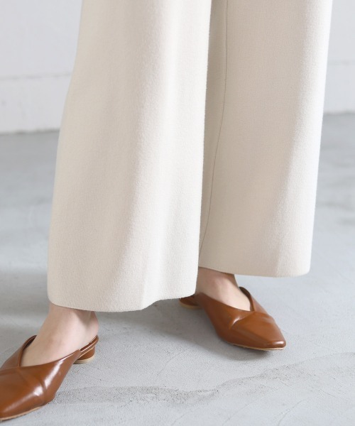 Bou Jeloud（ブージュルード）の「サイドリボンニットセットアップ（セットアップ・レディース・ブラック/ベージュ/オフホワイト・FREE）」の20枚目の写真