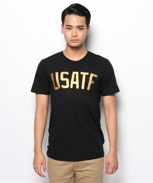 SHIPS（シップス）の「NIKE: 『USATF』 TEEシャツ（Tシャツ/カットソー・メンズ・グレー/ブラック・LARGE/MEDIUM/SMALL）」の6枚目の写真