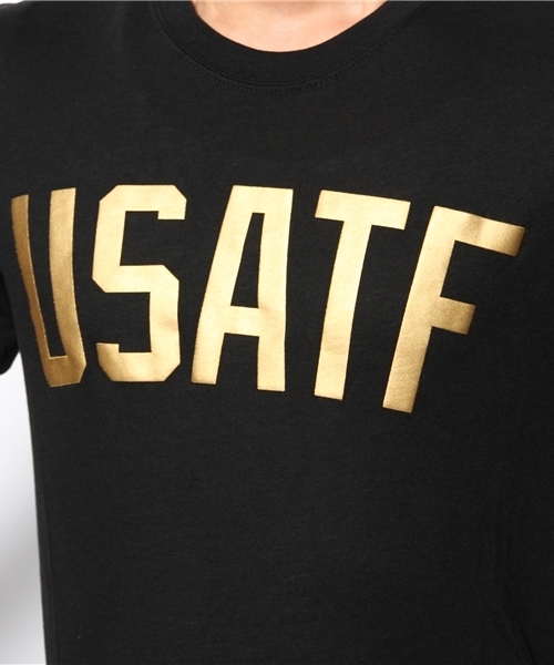 SHIPS（シップス）の「NIKE: 『USATF』 TEEシャツ（Tシャツ/カットソー・メンズ・グレー/ブラック・LARGE/MEDIUM/SMALL）」の4枚目の写真