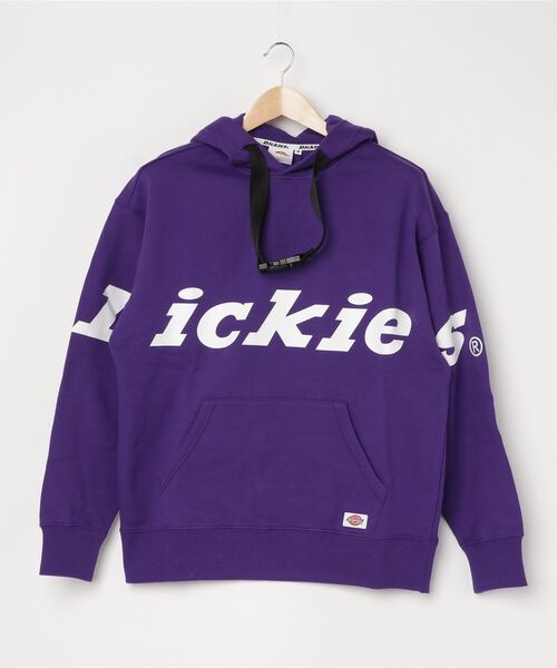 Dickies ディッキーズ の メンズ ディッキーズプリント長袖裏毛プルオーバーパーカー パーカー Wear