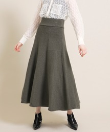 WRAPINKNOT | 【WRAPINKNOT(ラッピンノット)】《STUDIOUS別注》カシミア混ニットフレアスカート(スカート)