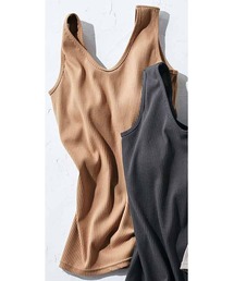 MEDE19F | ＭＥＤＥ１９Ｆ　パッド付きリブタンクトップ(タンクトップ)