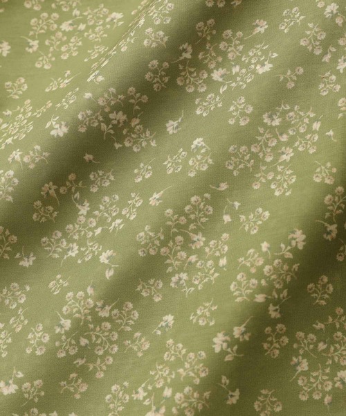 ADAM ET ROPE'(アダムエロペ)の「【WEB限定】シアーフラワーフロント釦ブラウス(シャツ/ブラウス・レディース・ブラック/ミント/ラベンダー・FREE)」の16枚目の写真