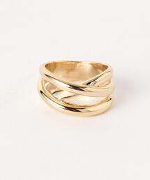 BEAUTY&YOUTH UNITED ARROWS | BY メタルクロスボリュームリング(リング)