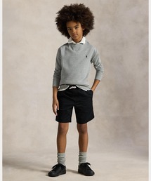 コットンツイル ドローストリング ショートパンツ