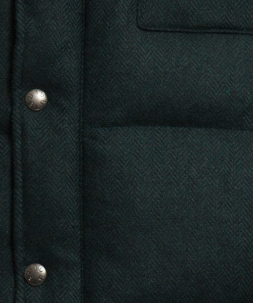 green label relaxing（グリーンレーベルリラクシング）の「W/N HOODED ダウンブルゾン（ダウンジャケット/コート・メンズ・グレー/ダークグリーン・LARGE/SMALL/X-LARGE/MEDIUM）」の5枚目の写真