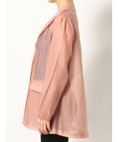 dazzlin（ダズリン）の「シアーシングルサマージャケット（テーラードジャケット・レディース・オフホワイト/ピンク/グリーン系その他・FREE）」の19枚目の写真