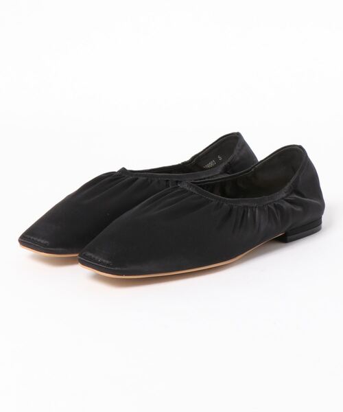 未使用　LANVIN バレエシューズ 36½ 黒 未使用 LANVIN バレエシューズ 36½ 黒（フィグリーノ バレエ