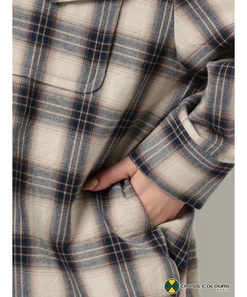 GYDA - GYDA 別注Cross Colours チェックシャツ GYDA別注Cross Coloursチェックシャツ[品番：MKSW0031936]｜GYDA