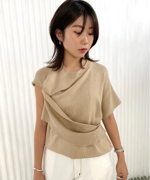 ニット/セーター Ameri VINTAGE - Ameri VINTAGE HUG ME KNIT Ameri（アメリ）の「HUG ME KNIT（ニット/セーター）」 - WEAR