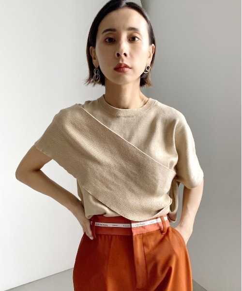 Ameri VINTAGE - アメリ　HUG ME KNIT ニット Ameri（アメリ）の「HUG ME KNIT（ニット/セーター）」 - WEAR