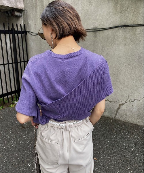 Ameri（アメリ）の「HUG ME KNIT（ニット/セーター）」 - WEAR