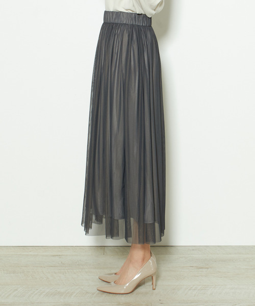 Tiara(ティアラ)の「リバーシブルチュールスカート(スカート・レディース・ピンク/チョコ/ライトベージュ・FREE)」の10枚目の写真