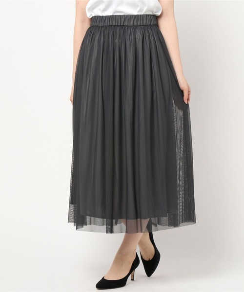 Tiara(ティアラ)の「リバーシブルチュールスカート(スカート・レディース・ピンク/チョコ/ライトベージュ・FREE)」の15枚目の写真