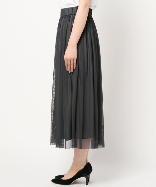 Tiara(ティアラ)の「リバーシブルチュールスカート(スカート・レディース・ピンク/チョコ/ライトベージュ・FREE)」の14枚目の写真