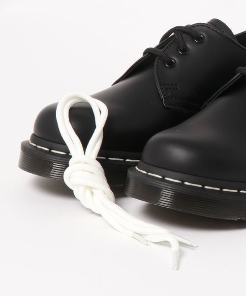 Dr. Martens(ドクターマーチン)の「《Dr.Martens》1461 WHITE STITCH 3EYE SHOE ドクターマーチン 1461 ホワイト ステッチ スリーホール シューズ(ローファー・メンズ・ブラック・UK5/UK6/UK4/UK10/UK9/UK7/UK3/UK8)」の4枚目の写真