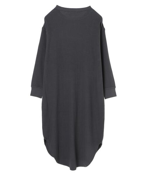 AMERICAN HOLIC(アメリカンホリック)の「ショルダーボタンワッフルカットワンピース *(ワンピース・レディース・チャコールグレー/モカ/ベージュ系その他・FREE)」の10枚目の写真