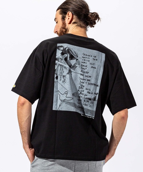 Mark Gonzales(マーク・ゴンザレス)の「Mark Gonzales(マーク ゴンザレス)ビックグラフィックTシャツ(Tシャツ/カットソー・メンズ・ホワイト/ブラック・M/L/XL)」の15枚目の写真