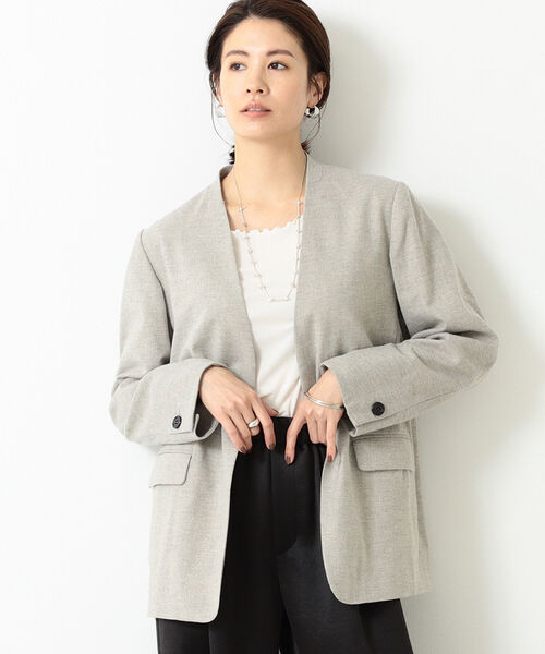 当店限定販売 Le ウール混 Lights ビームスライツ のファッション ジャケット その他アウター Beams ジャケット アウター Glazik ウール混 ツイード その他アウター