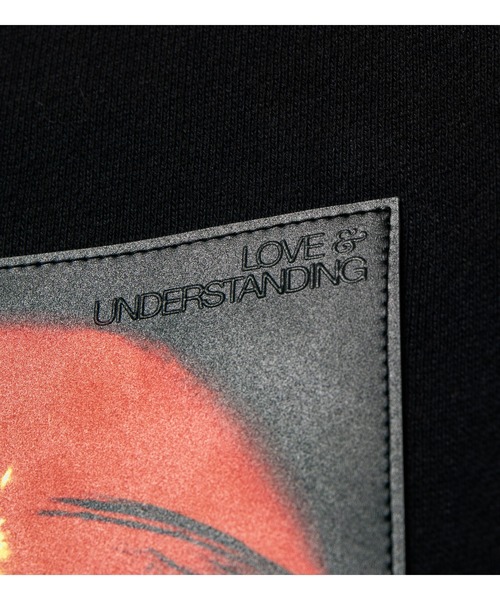 APPLEBUM（アップルバム）の「"LOVE & UNDERSTANDING (Back)" Sweat Parka（パーカー・メンズ・ブラック・MEDIUM/X-LARGE/SMALL/XX-LARGE/LARGE）」の4枚目の写真