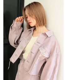 デニムジャケット（パープル系）一覧 - WEAR
