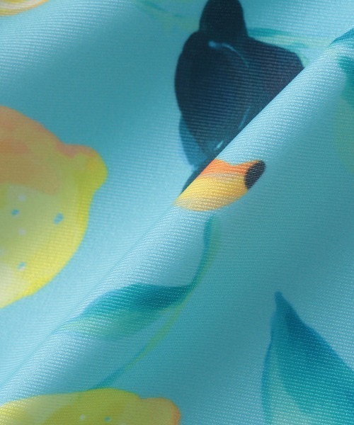 Love&Peace&Money（ラブアンドピースアンドマネー）の「オオハシレモン柄ワンピース水着 【SWIM】（水着・キッズ・ライトブルー・100-110cm/80-90cm/120-130cm/80-90）」の7枚目の写真