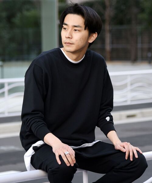 WEB限定】SHIPS: 吸水速乾・UVケア Drymix（R) ワンポイント ロゴ