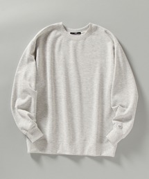 【WEB限定】SHIPS: 吸水速乾・UVケア Drymix(R) ワンポイント ロゴワッペン クルーネック スウェット (トレーナー) 21SS