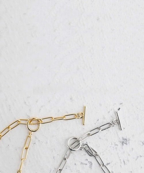 antiqua（アンティカ）の「チェーンネックレス（ネックレス・レディース・シルバー/ゴールド・FREE）」の10枚目の写真