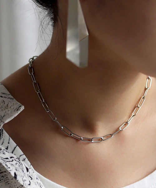 antiqua（アンティカ）の「チェーンネックレス（ネックレス・レディース・シルバー/ゴールド・FREE）」の4枚目の写真