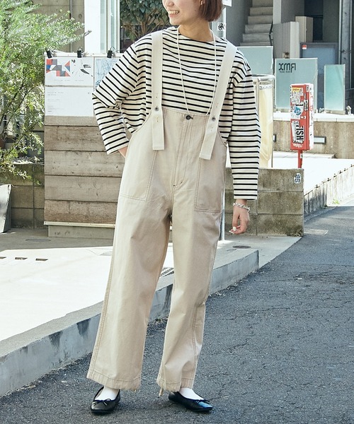 新品未開封！チャオパニックティピー　オリーブ色ジッパー付きオーバーオール 新品未開封！チャオパニックティピー オリーブ色ジッパー付き