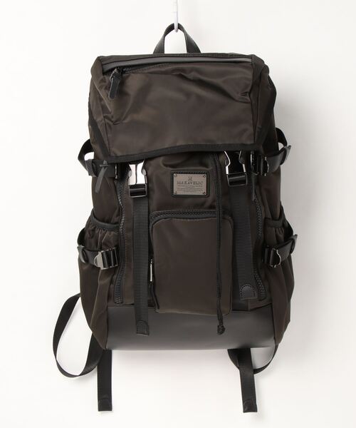 MAKAVELIC（マキャベリック）の「/MAKAVELIC/SIERRA SUPERIORITY TIMON BACKPACK（バックパック/リュック・メンズ・ネイビー/カーキ/ブラック・FREE）」の2枚目の写真