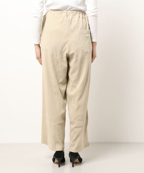 undeny.（アンディニ－）の「undeny. スリットワイドリブパンツ（その他パンツ・レディース・アッシュグレー/ブラック/ベージュ/カーキ・F）」の6枚目の写真
