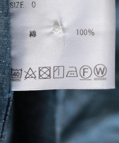 HEUGN（ユーゲン）の「別注＜HEUGN（ユーゲン）＞シャンブレー バンドカラーシャツ ■■■（シャツ/ブラウス・レディース・ネイビー・0）」の2枚目の写真