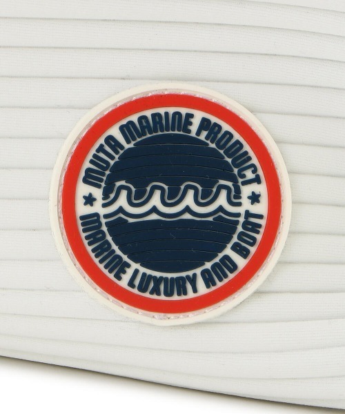 muta（ムータ）の「muta MARINE×L4K3/ムータ マリン×レイク/ネオプレン生地バッグ/QL-BO01（ショルダーバッグ・メンズ・ホワイト・FREE）」の17枚目の写真