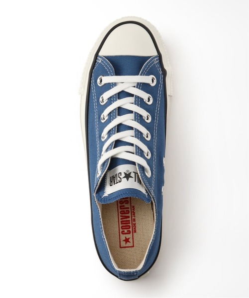 CONVERSE（コンバース）の「【CONVERSE/コンバース】 キャンバスオールスターJ OX：スニーカー（スニーカー・レディース・ネイビー・23cm/23.5cm/24cm/24.5cm）」の2枚目の写真