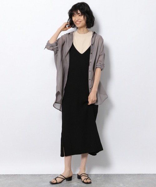 LAKOLE（ラコレ）の「14Gスリーブレスハイネックプルオーバー / 933226（ニット/セーター・レディース・ブラック/グリーン/ライトイエロー/キャメル・SMALL/MEDIUM）」の12枚目の写真