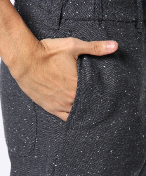 CIAOPANIC TYPY（チャオパニックティピー）の「ヘリンボンイージートラウザー（その他パンツ・メンズ・ネイビー/ブラウン・LARGE/SMALL/MEDIUM）」の10枚目の写真