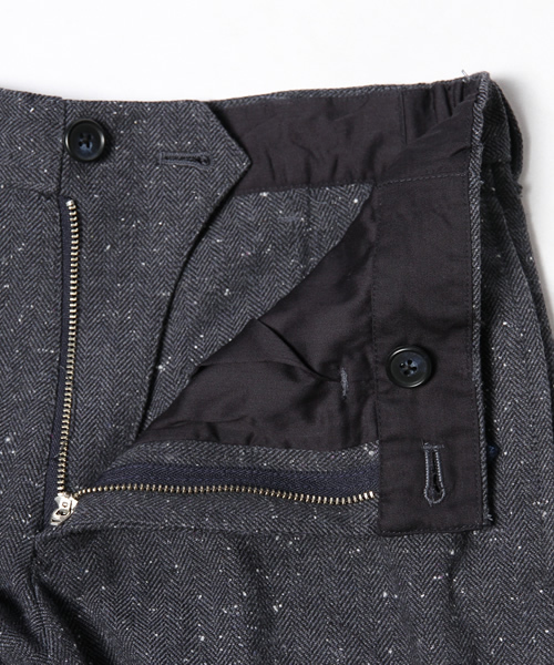 CIAOPANIC TYPY（チャオパニックティピー）の「ヘリンボンイージートラウザー（その他パンツ・メンズ・ネイビー/ブラウン・LARGE/SMALL/MEDIUM）」の4枚目の写真