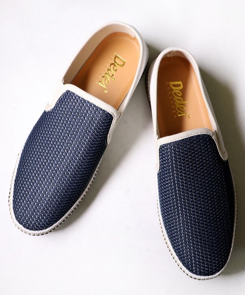 Dedes(デデス)の「DEDES メッシュスリッポンシューズ(スリッポン・メンズ・ホワイト×ネイビー/ブラック×ホワイト/カーキ/ブルー系その他/イエロー/ネイビー/ブルー/オレンジ/レッド系その他/レッド/ブラック/ブルー系その他2/ホワイト/ブラウン/グリーン/ブルー系その他3/グリーン系その他・36/37/38/39/42/40/41/43/44)」の11枚目の写真