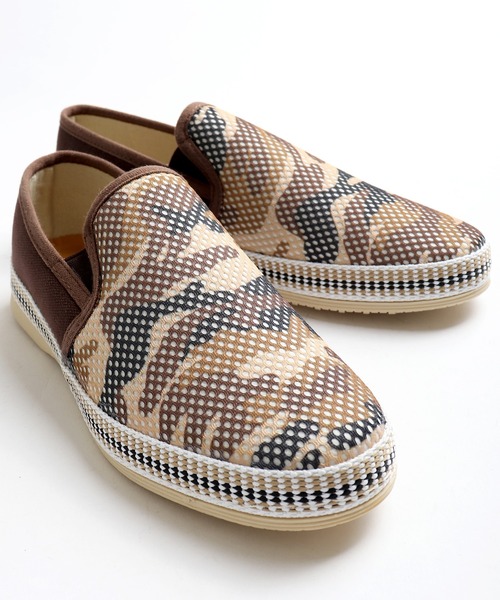 Dedes(デデス)の「DEDES メッシュスリッポンシューズ(スリッポン・メンズ・ホワイト×ネイビー/ブラック×ホワイト/カーキ/ブルー系その他/イエロー/ネイビー/ブルー/オレンジ/レッド系その他/レッド/ブラック/ブルー系その他2/ホワイト/ブラウン/グリーン/ブルー系その他3/グリーン系その他・36/37/38/39/42/40/41/43/44)」の5枚目の写真