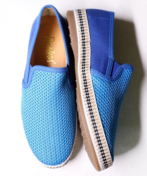 Dedes(デデス)の「DEDES メッシュスリッポンシューズ(スリッポン・メンズ・ホワイト×ネイビー/ブラック×ホワイト/カーキ/ブルー系その他/イエロー/ネイビー/ブルー/オレンジ/レッド系その他/レッド/ブラック/ブルー系その他2/ホワイト/ブラウン/グリーン/ブルー系その他3/グリーン系その他・36/37/38/39/42/40/41/43/44)」の10枚目の写真